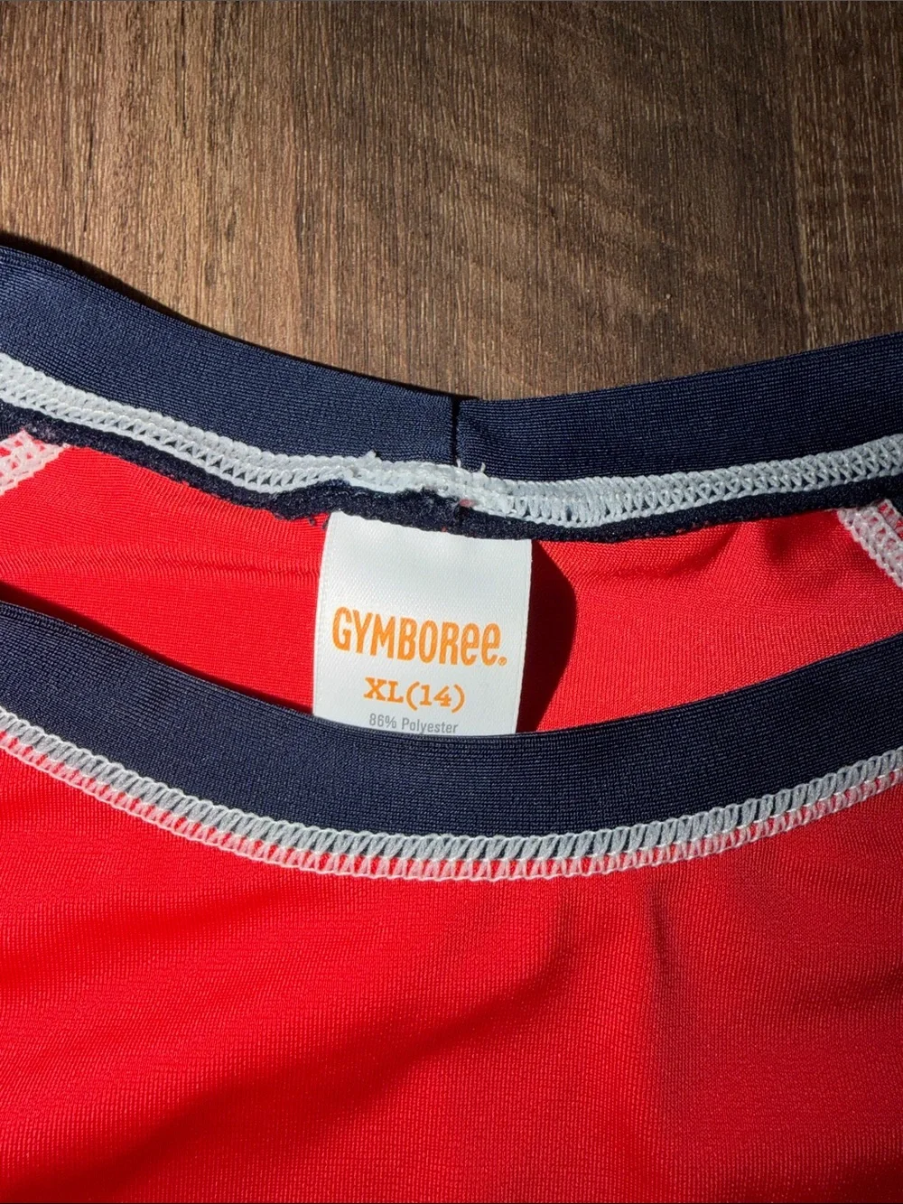 Boys Gymboree Pizza Rashguard Swim Set size XL (14) Like New Condition